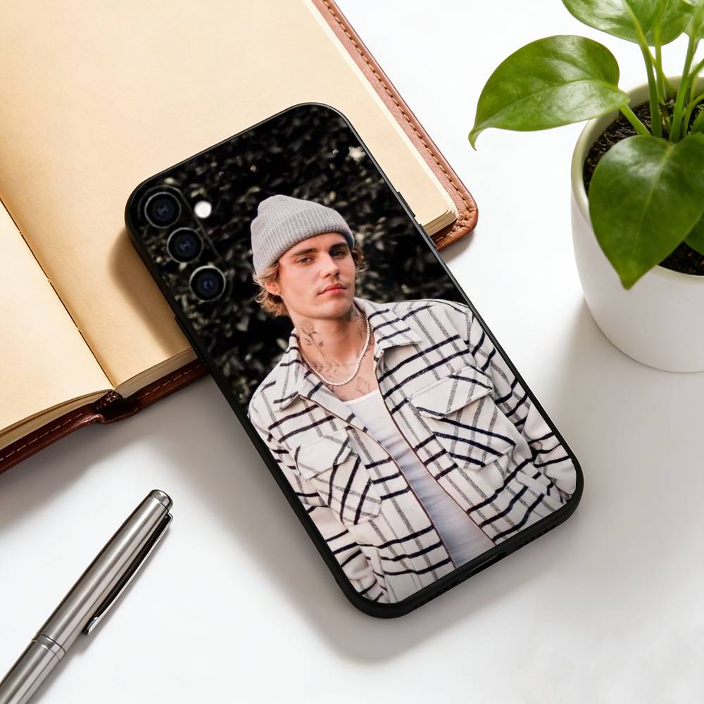 Swag J-Justin B-Bieber Phone Case For Samsung Galaxy A73,A72,A71,A70,A53,A52,A51,Others Soft Black Cover