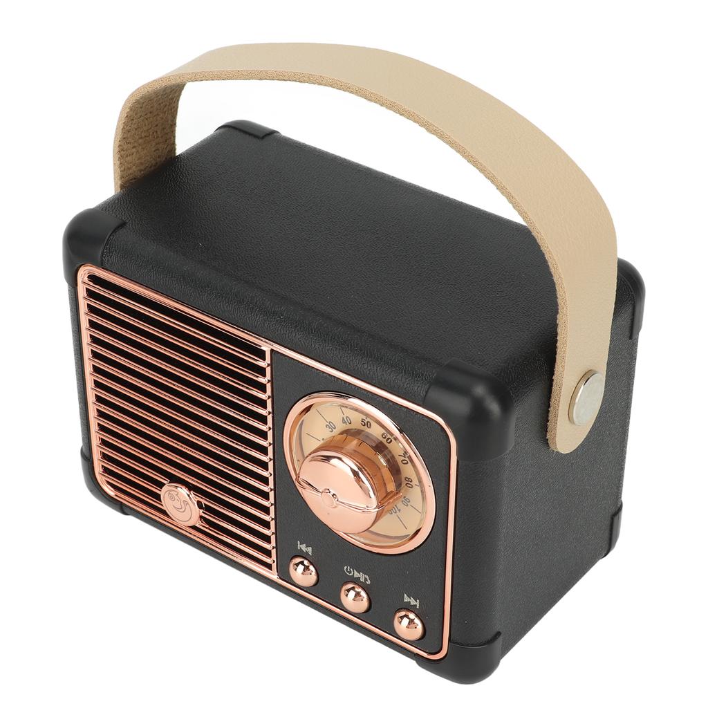 Retro Bluetooth Speaker Vintage Decor Old Fashion Style Mini Portable Wireless Speaker for Kitchen