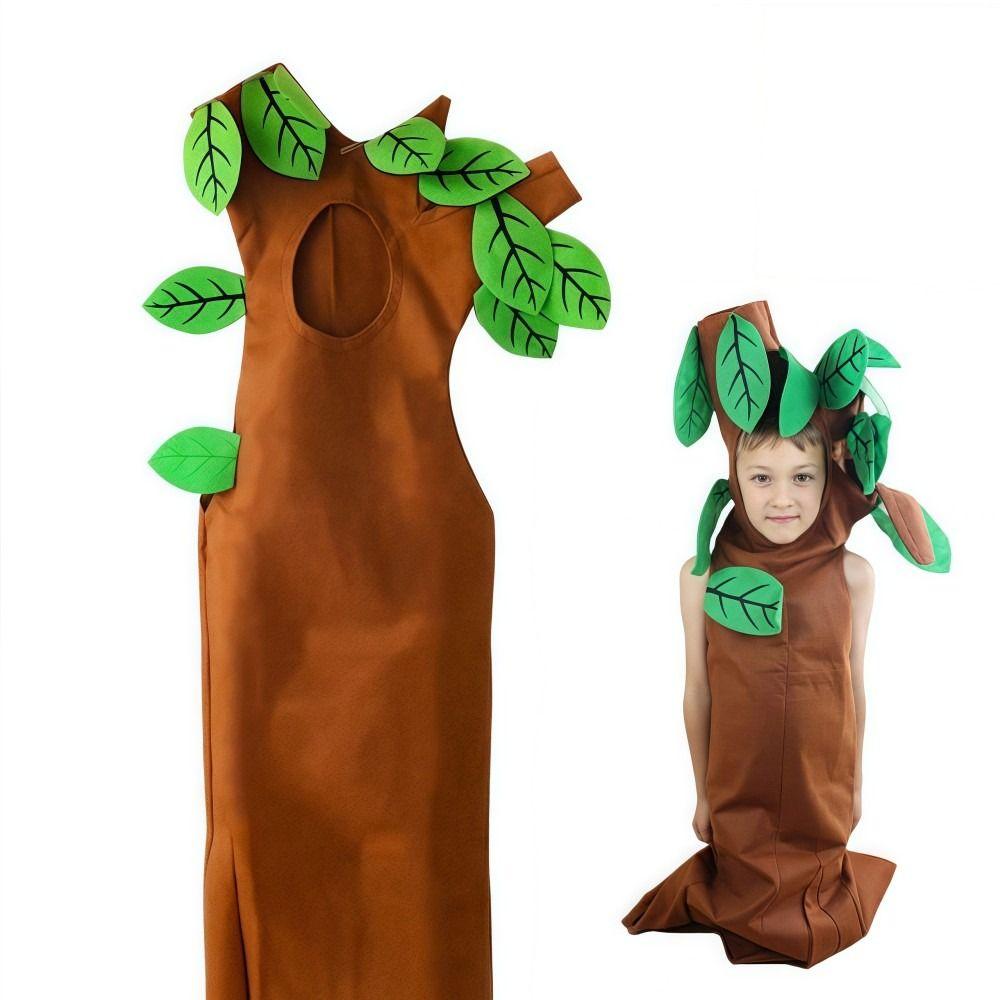 Kids' Style Tree Costume Realistic Children Costume Stage Performance Clothing  Birthday Decorative