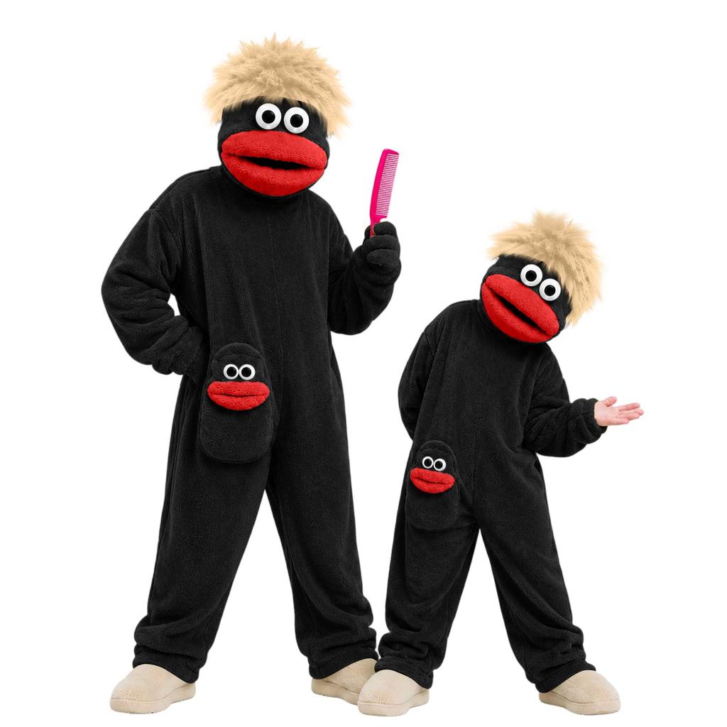 Kids Cute Funny One-Piece Pajamas Sleepwear Loungewear for Children
