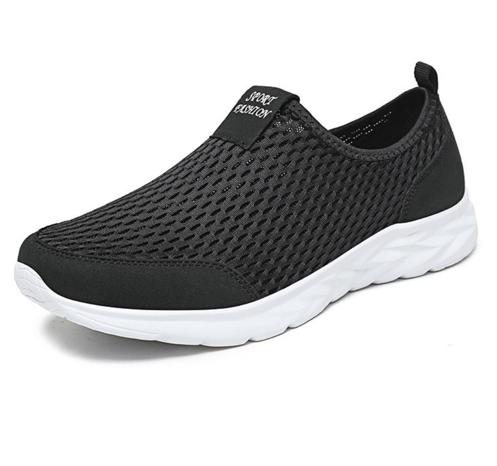 Модные вулканизированные туфли мужские кроссовки дышащая мужская повседневная обувь — фото 10