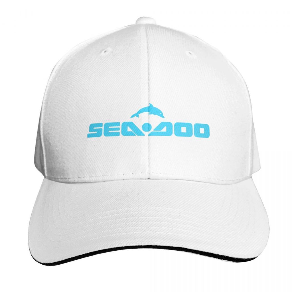 See Doo Watercraft Pontoon Jetski Boats Baseball Cap sun hat Beach Outing cute Icon Boy Child Womens