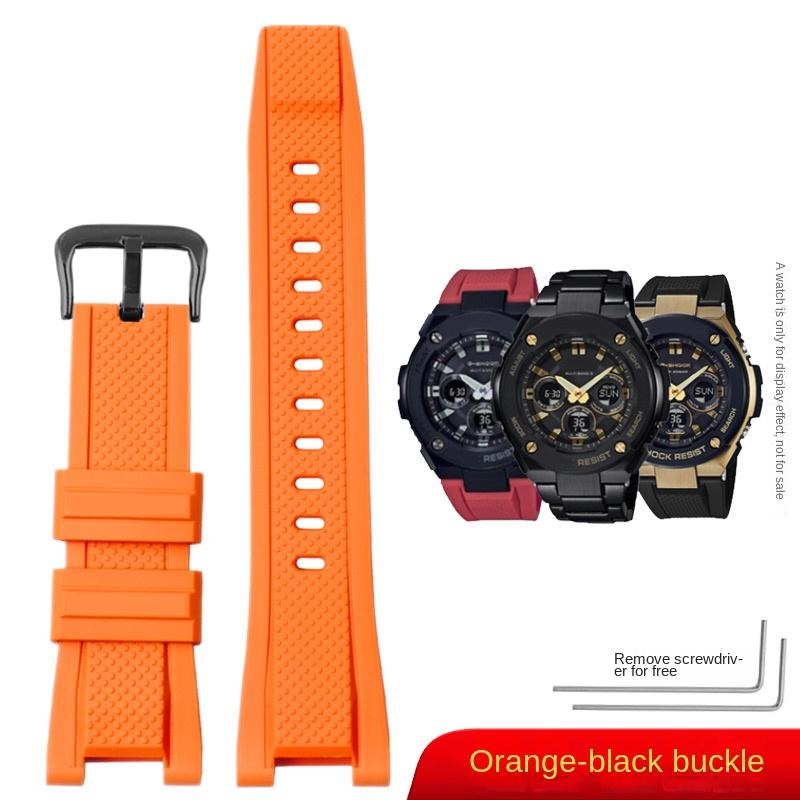 Pro Casio G-Shock řemínek k hodinkám GST-210 GST-W300 GST-400G GST-B100 S100D/S110D/W110 Kovový řemínek Náramek na hodinky z nerezové oceli