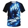 Fashion Dragon Ball 3d T-Shirt Summer Short Sleeve O-Neck Goku Vegeta Kids Casual TShirt Boy Children's Adults Tops Clothing