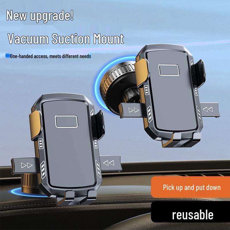 2025 Vacuum Suction Car Phone Mount: Innovative In-Car Navigation Holder