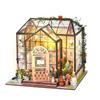 DIY Handcrafted Miniature Jenny's Flower House Model - Christmas Ornament Toy Gift