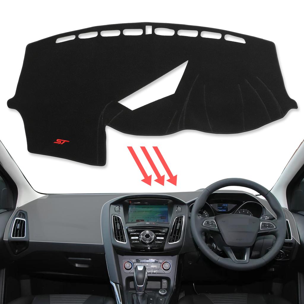 for Ford Focus RS ST 2012 2013 2014 2015 2016 2017 2018 Car Dashboard Mat Accessories Sun Protection Protective Pad