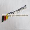 Customized M Car Logo Sticker for M3, M5, Mpower, and AMG Vehicles - Large Size