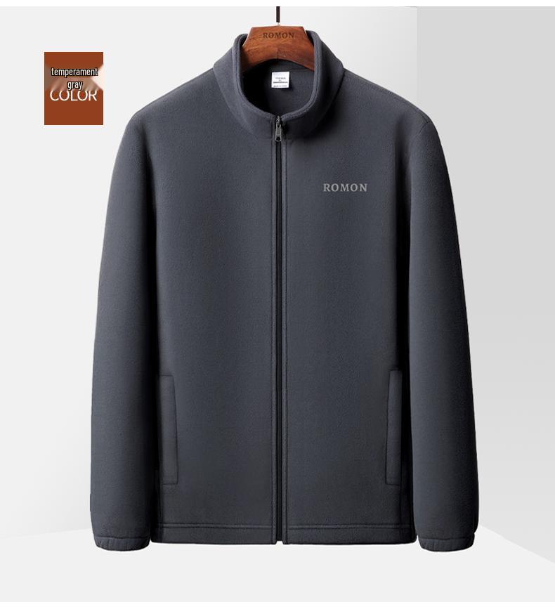 

Romon Men s Thick Warm Fleece Jacket for Outdoor Autumn/Winter 3XL [70-80 kg]