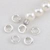 10pcs 20pcs Brass End Bead Tip Double Holes Connector Rings End Caps Dia.5.3mm for Necklace Bracelet Jewelry Making Accessories