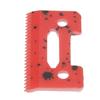 Ceramic Hair Clipper Cutter Blade 49pcs Incisive Teeth Replacement Hair Trimmer Cutter Blade Red