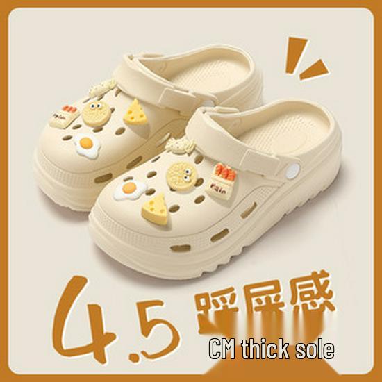 Breathable Non-slip Clogs: Men's & Women's Summer Shoes with Arch Support & Thick Sole