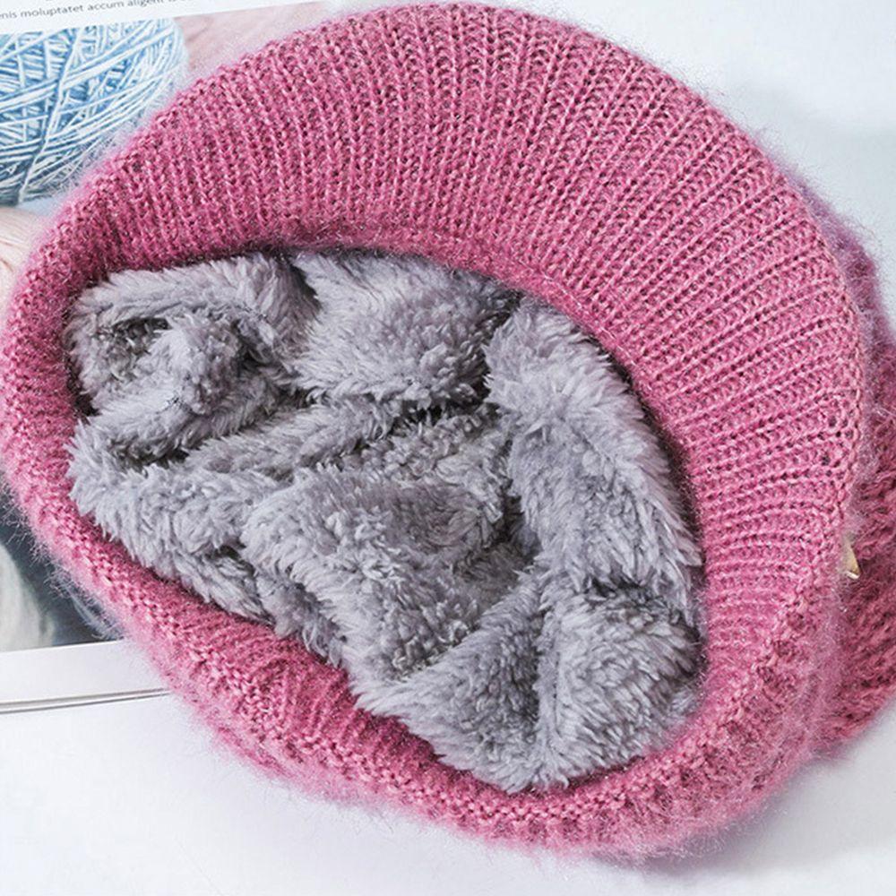 5 Colors Solid Cute Woman/Men Female Beanie Caps Winter Autumn Hats Knitted Beanies Warmer Bonnet