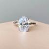 2024 Three Jewels Minimalist Zircon Inlaid Ring - Handmade, Super Shiny Diamond Look