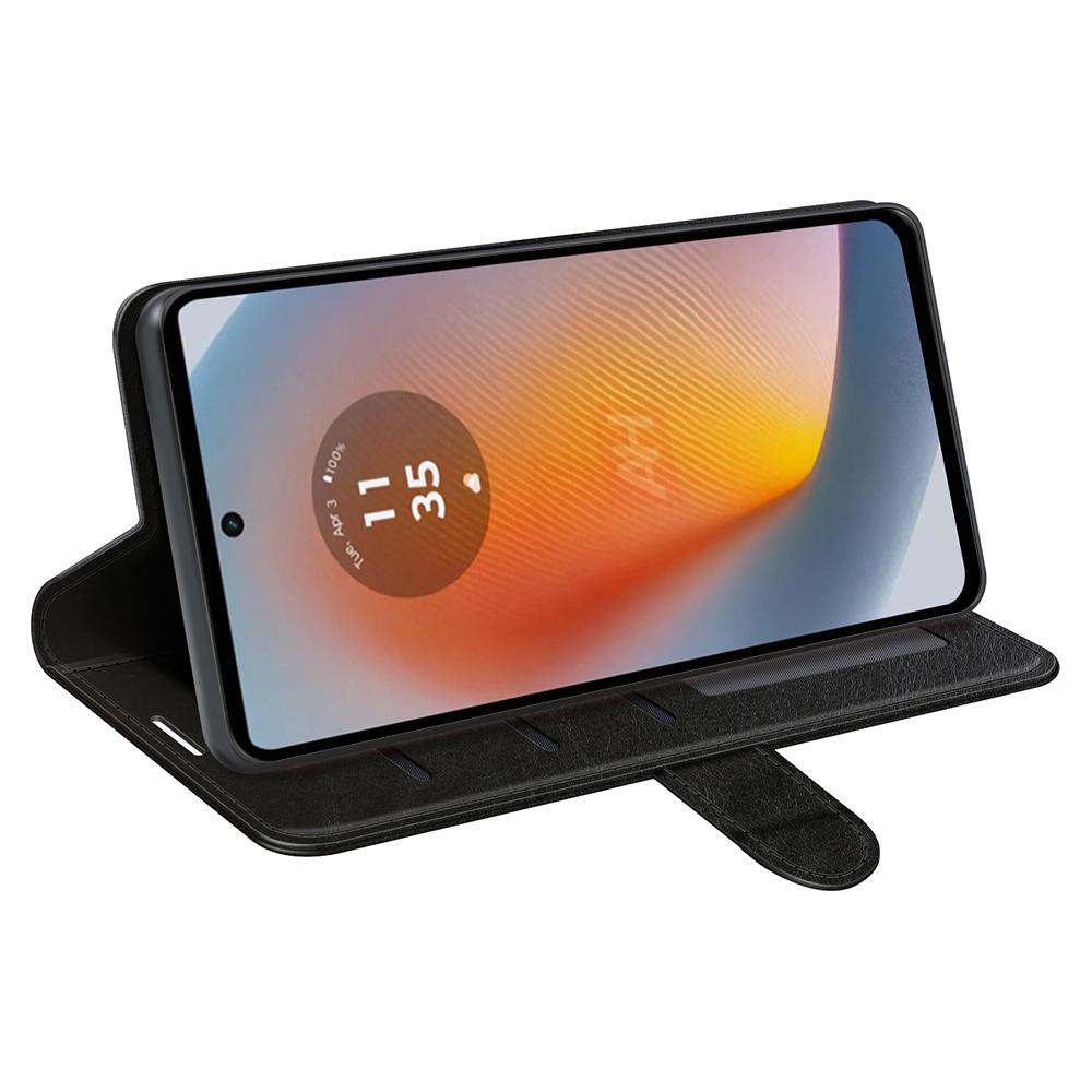 For Motorola Edge 50 Fusion 5G Wallet Case Leather Phone Cover with Stand