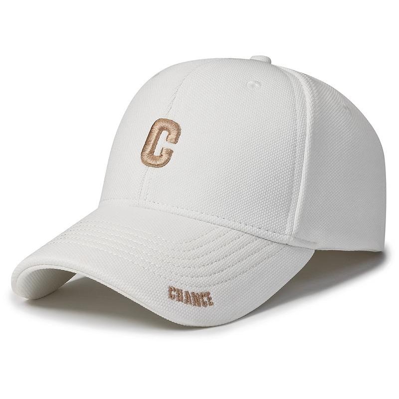 Embroidery Letter Cap Spring and Autumn New Trendy Brand Sunscreen Cap Women's Casual Versatile Baseball Cap Men