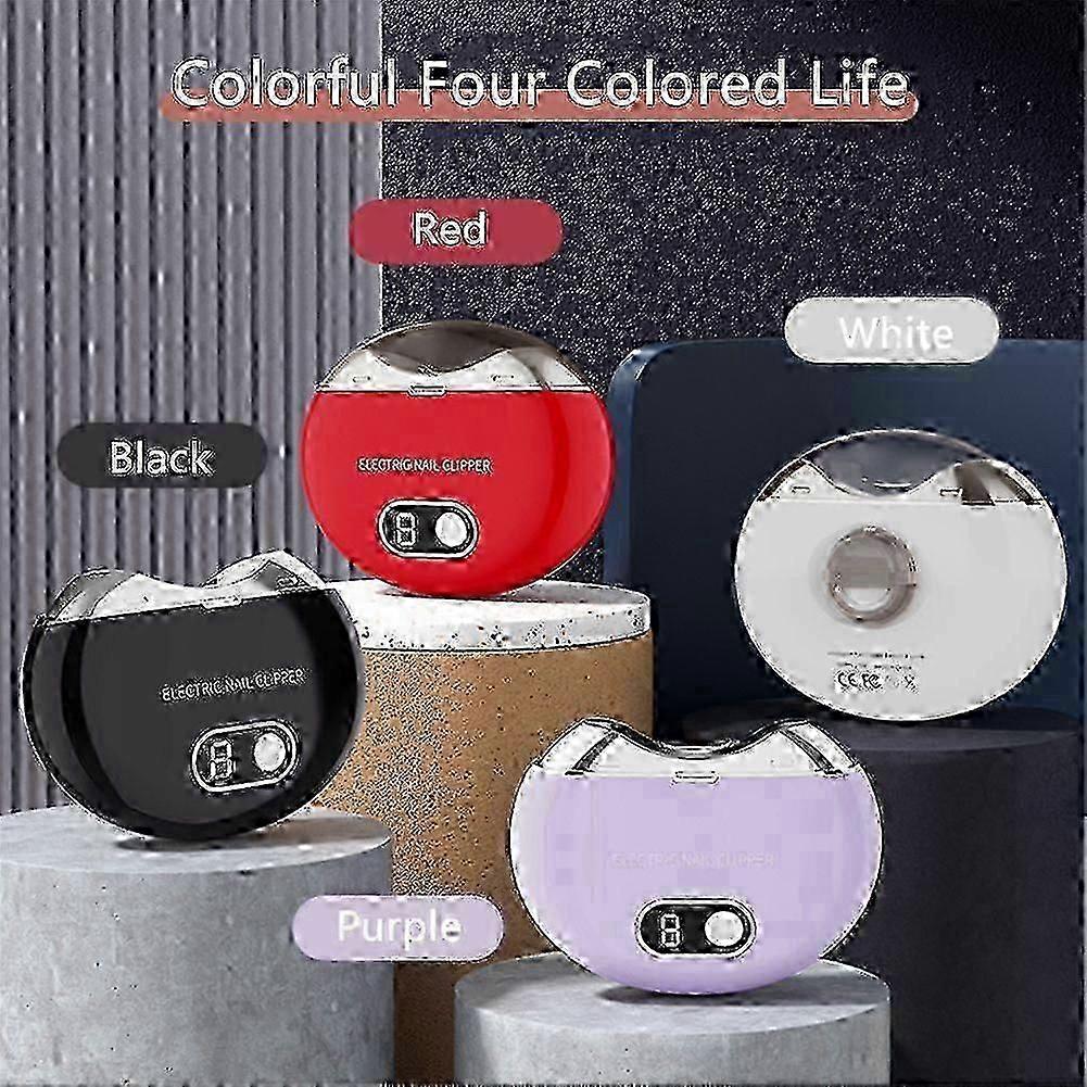 Electric Nail Clipper for Thick Nails, USB Rechargeable Professional Trimmer and Cutter