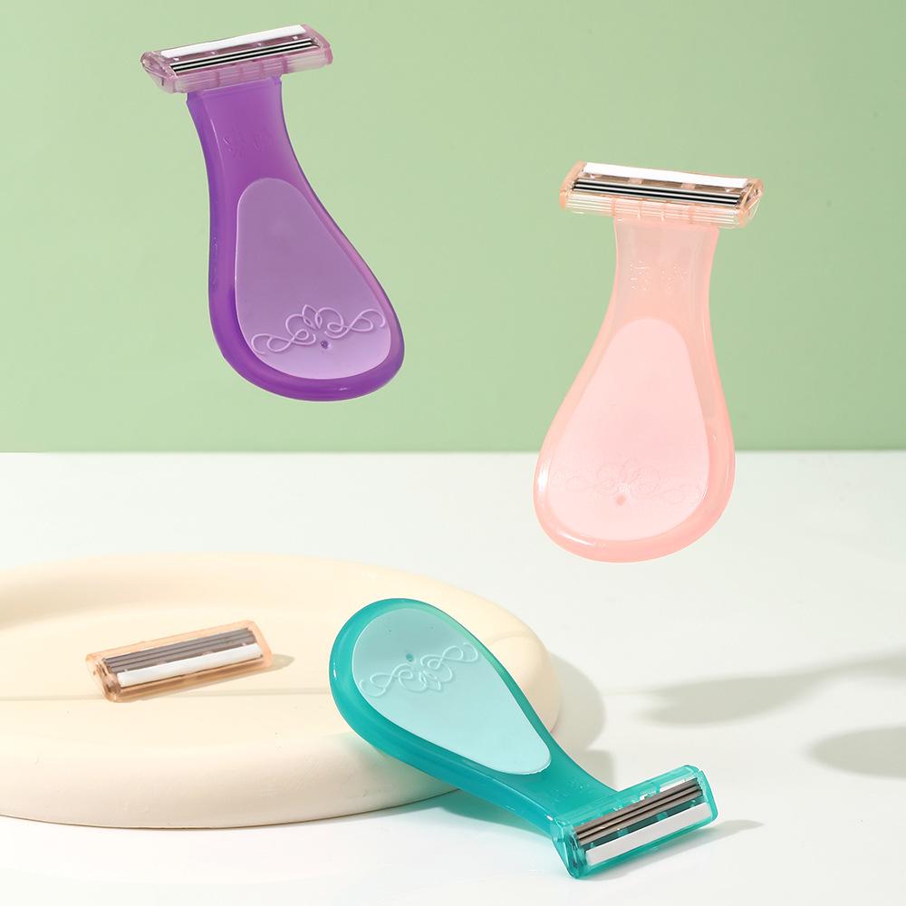 Tragbarer Damenrasierer zur Haarentfernung unter den Achseln, an den Beinen und im Bikinibereich – Ideal für Studentinnen