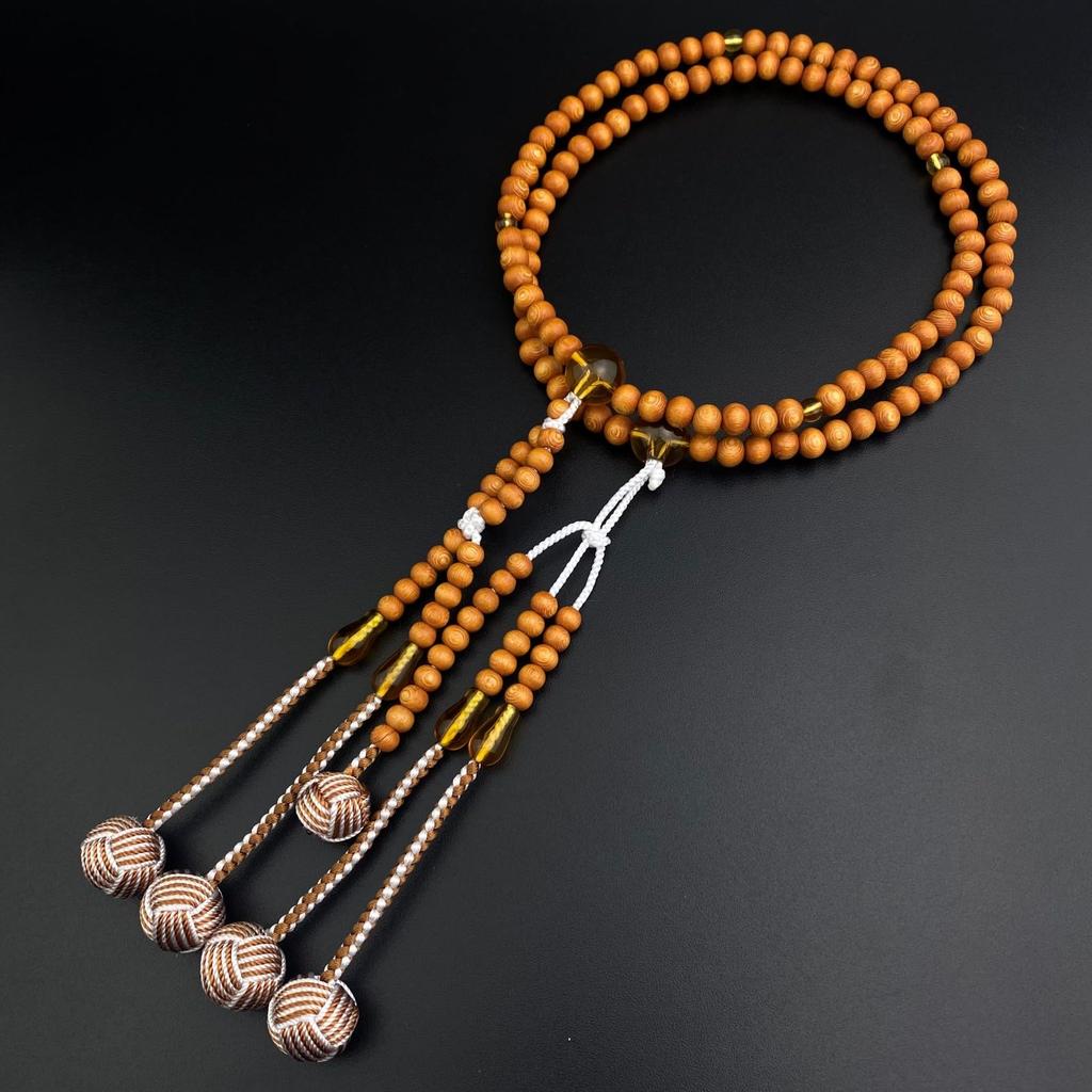 Myorenka SGI Prayer Soka Includes Prayer Bead Selectable Size Crafted from Banana PC Odamaki SGI Praying Beads Beads, Gakkai, Unisex, Bag, Wooden, (8