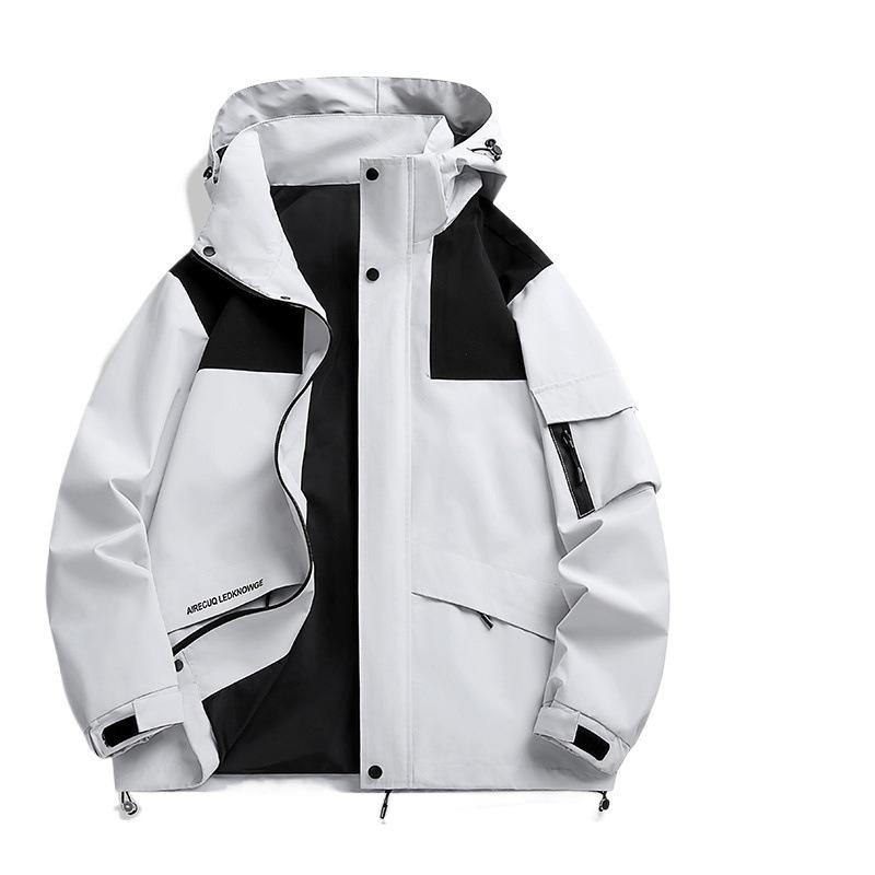 Jacket Jacket for Men and Women, The Same Style for Outdoor Mountaineering and Travel Couple Windproof Waterproof Rainproof Sports