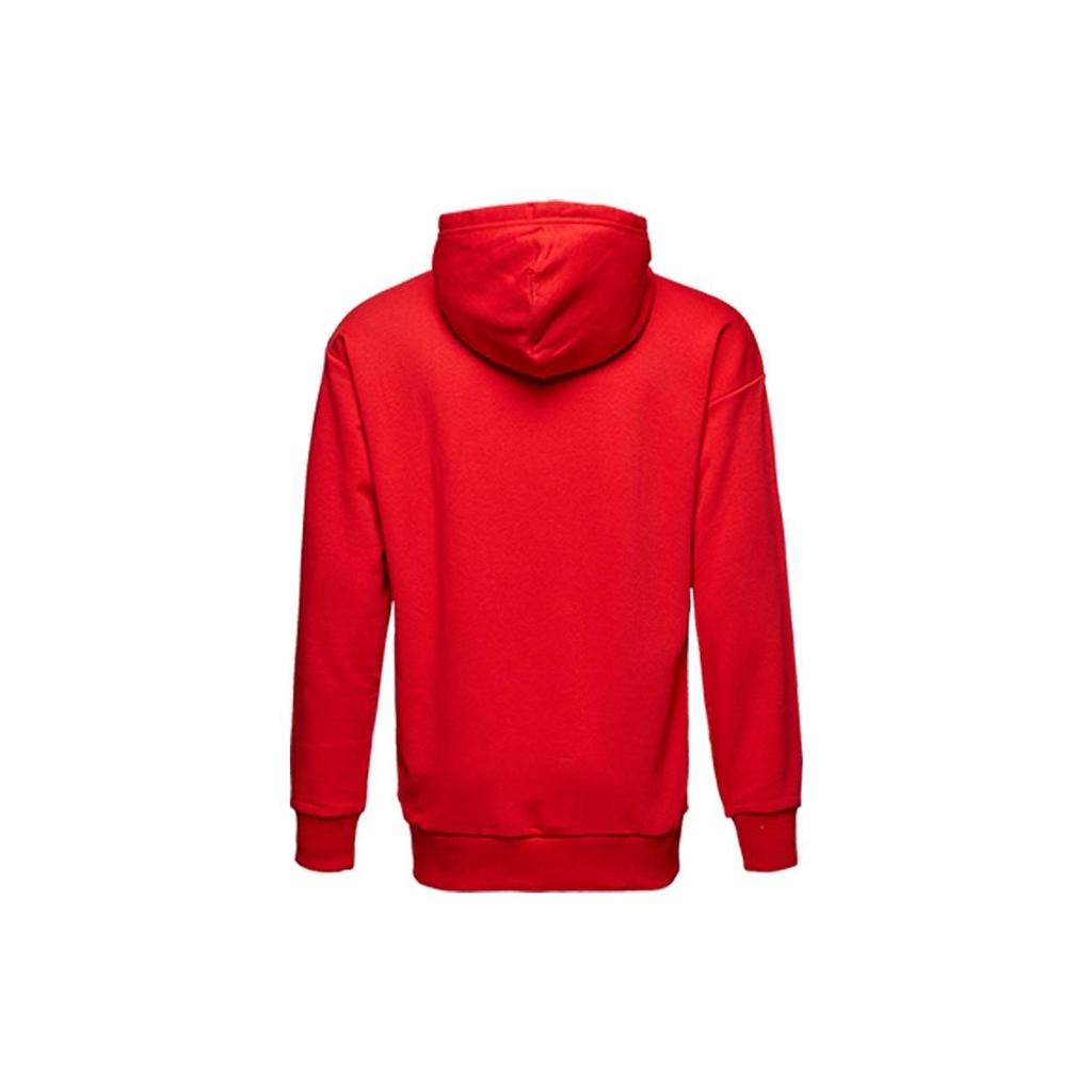 Converse Sweatshirts Men's Red Hooded Moderate Regular 10017833-A03