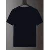European Sizes Men'S Navy Blue "bro." Graphic T-Shirt - Casual Short Sleeve Tee with Bold White Lettering