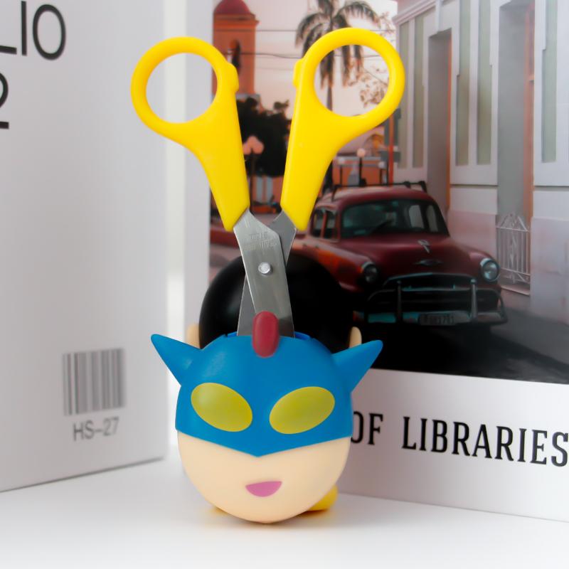 Crayon Shin-Chan Scissor Storage Cute Cartoon Originality Modeling Storage Ornament Office Desktop Ornament Student Gift