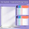 A4 Transparent Document Organizer - Leaf Folder, Office Storage, Test Paper Holder