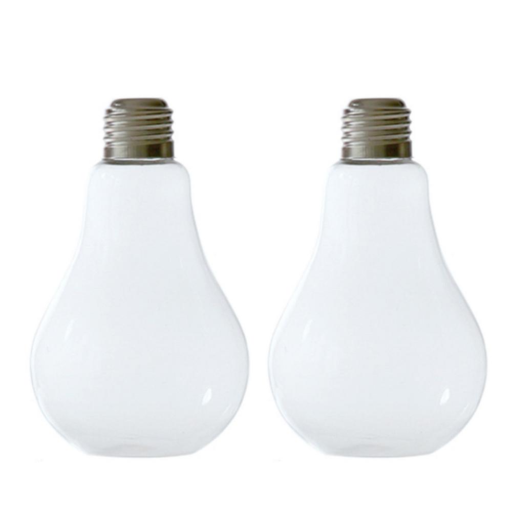 

2/3pcs Light Bulb Flower Vase 14x8cm Transparent Glass Vase Fashion Hydroponic Flower Vase Home Gifts Desktop Glass Planter