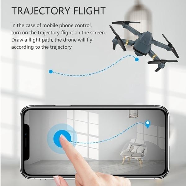 2024 novo drone dobrável e58 rc profissional 4k câmera única/dupla wifi câmera grande angular quadcopter aéreo bateria de longa duração brinquedos rc