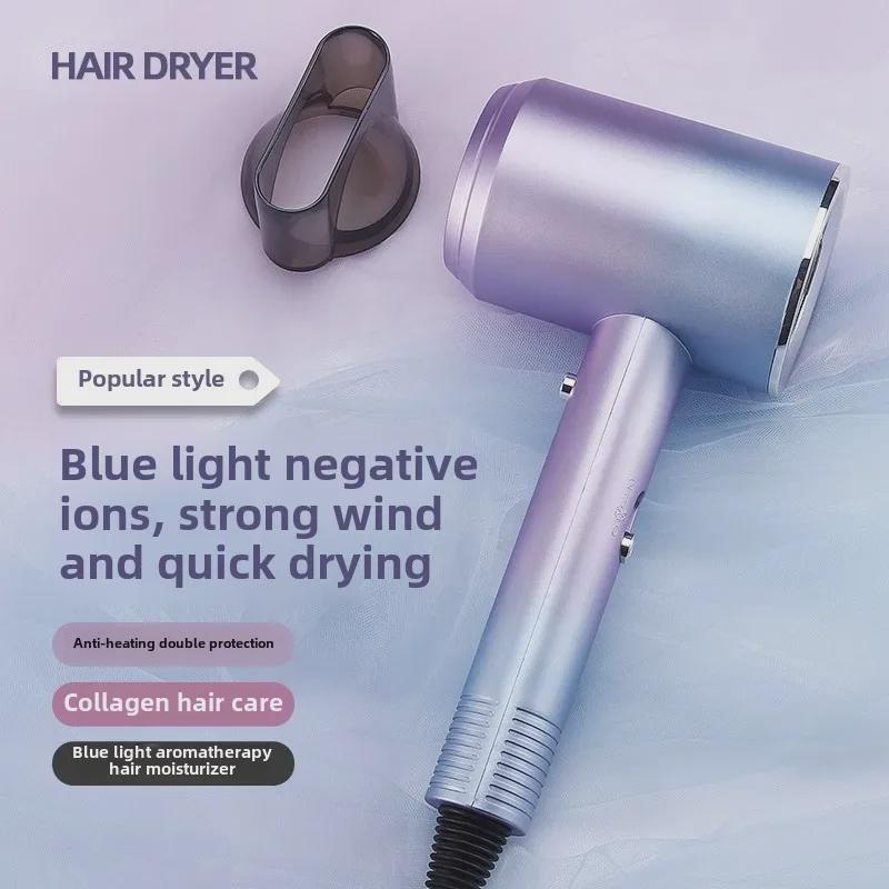 High-Power Hair Dryer with Ion Care and Hot/Cold Settings