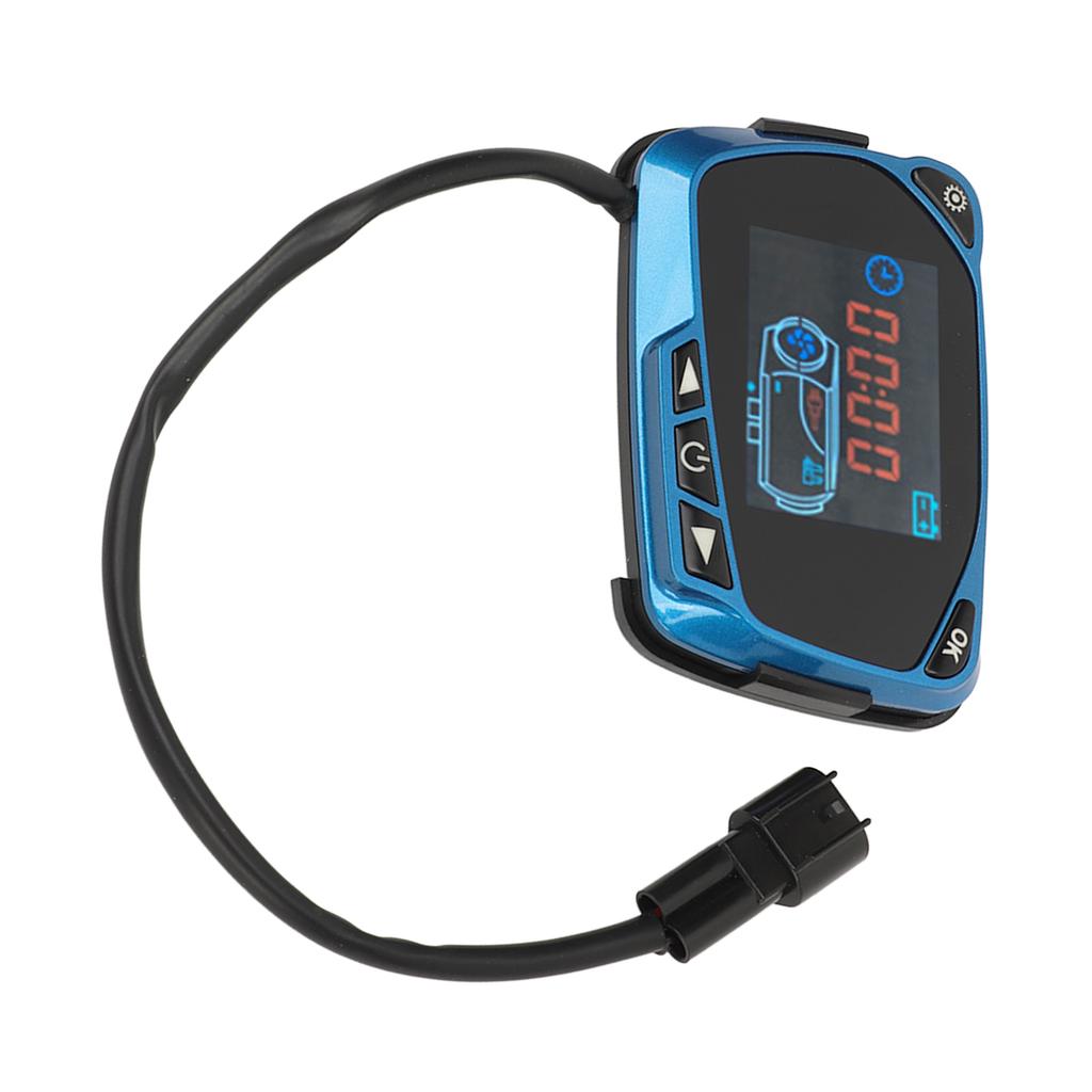 Ovladač naftového topení LCD displej Monitor Spínač s dálkovým ovládáním pro 12V 24V parkovací vzduch