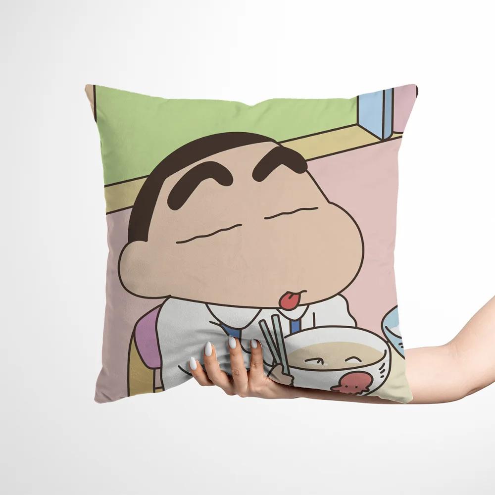 Cartoon Throw Pillow Covers Living Room Decoration Printed Sofa Cushion Cover Polyester Soft Pillowcase