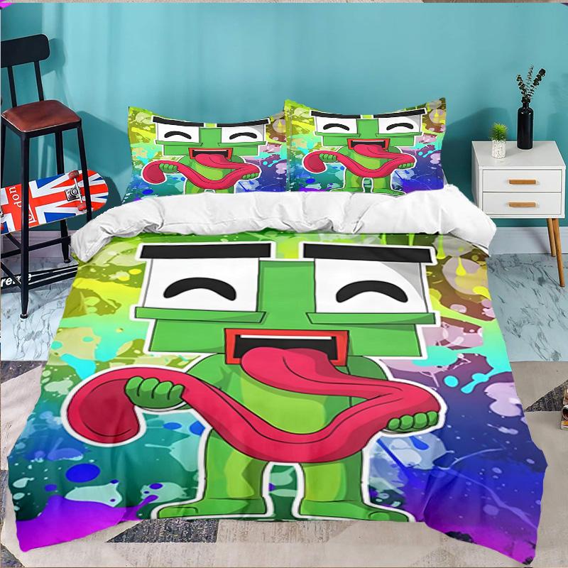 3PCS Un-speakable Bedding Set,Including 1pc Duvet Cover And 2pcs Pillowcases Perfect for Bedroom, Dormitory, Large size Fan Christmas gift