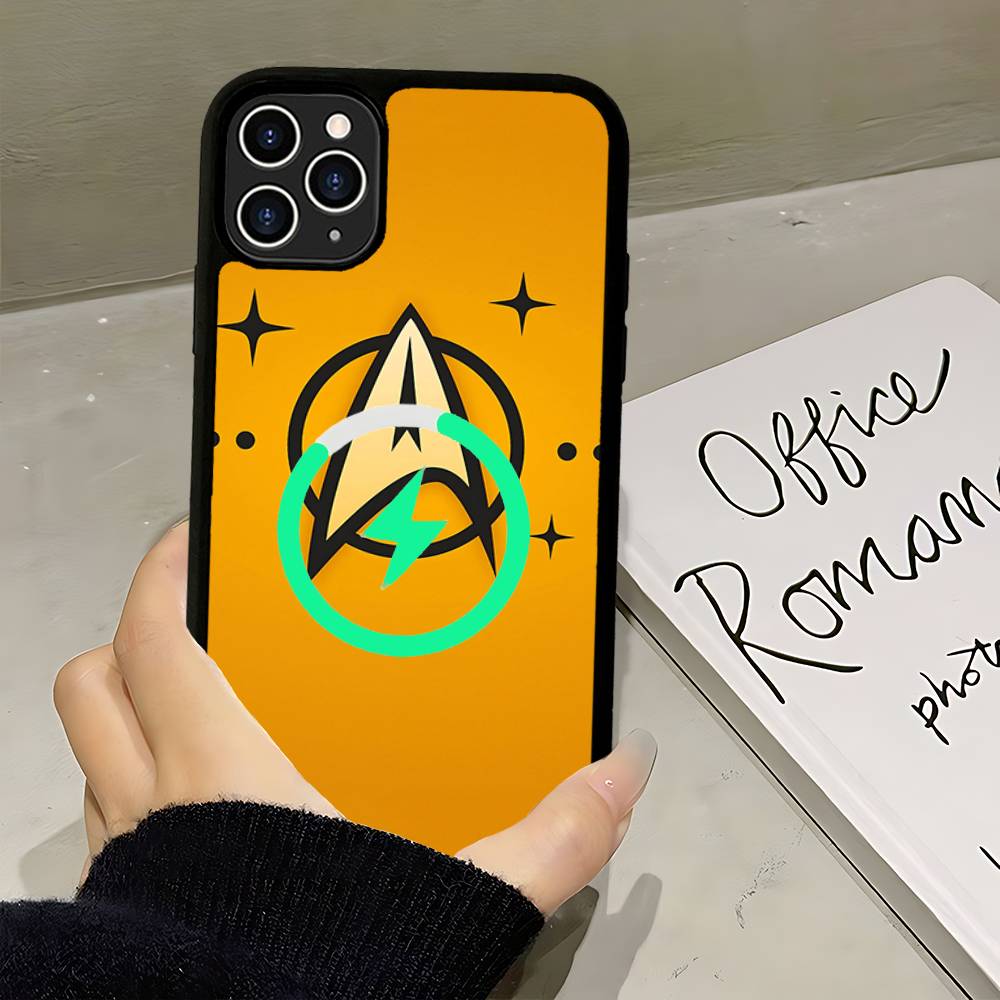 Star T-Trek Movie Logo Phone Cover For IPhone 17 16 15 14 13 12 11 Pro Max Mini For Magsafe Magnetic Wireless Charge