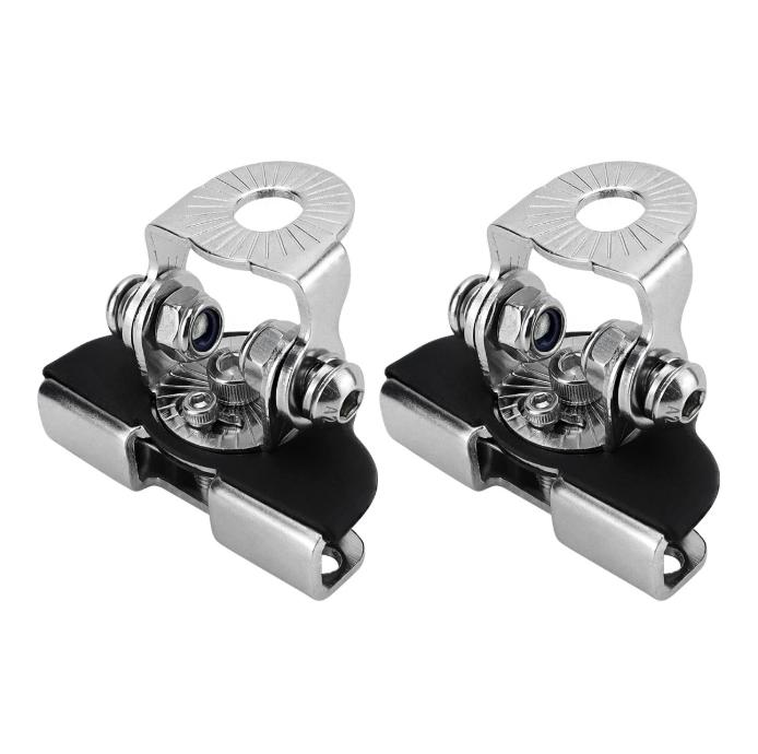 1/2Pcs Clamp Stainless Steel Pillar Hood Off Road Led Work Light Bar Holder Accessories Universal Car Mount Work Light Bracke