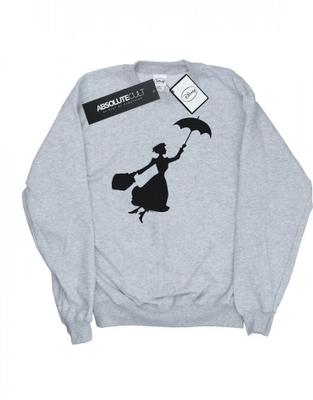 Girls Mary Poppins Flying Silhouette Sweatshirt