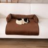 Waterproof Winter Pet Sofa: Dog & Cat Bed Mat with Integrated Cushion.