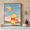 DIY Diamond Painting Winnie The Bear and The Goldfish Cross Stitch Kit Mosaic Art Diamond Painting Full Circle Diamond Home Decoration