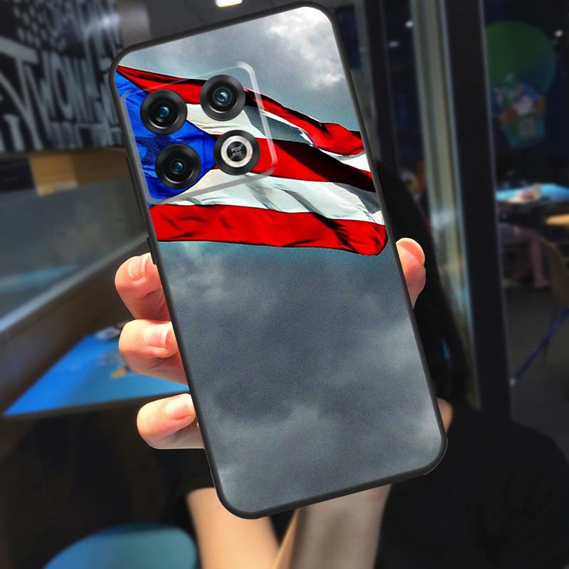 

Puerto Rican Flag Funda For OnePlus 12 12R 13 R 11 9 10 Pro 8T 9RT 10T OnePlus Nord N20 N30 CE 4 2 3 Lite Case OnePlus 12R