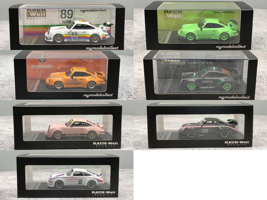 Mymodelcollect 1:64 911 Rwb 930 Alloy Car Diecasts & Toy Vehicles Car Model Miniature Scale Model Car For Children