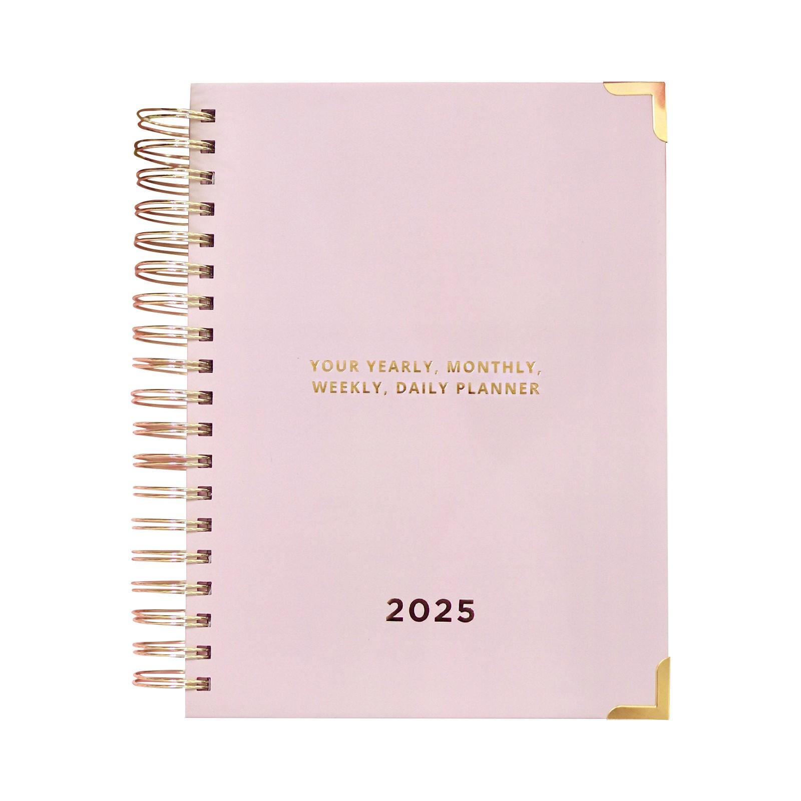 

Ежегодный блокнот для планирования бюджета, финансового планирования и еженедельного планирования с инструментами для постановки целей One Size светло-коричневого