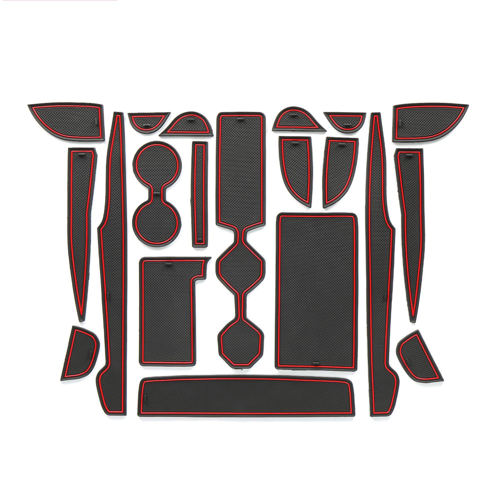 

для Toyota Camry 9-го поколения 2024 2025 Противоскользящие коврики в слоты, подстаканники, Нескользящие накладки в дверные подстаканники, Аксессуары для интерьера 20 шт./компл.