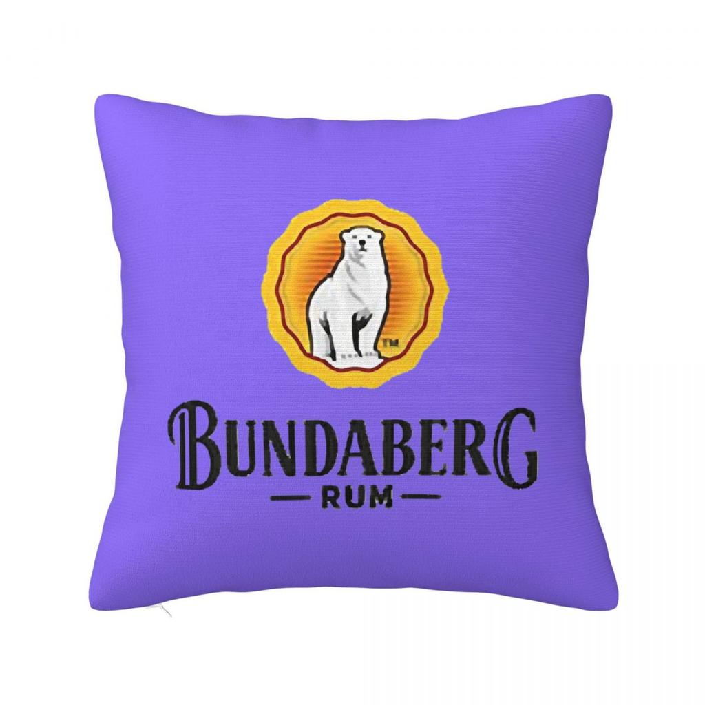 Bundaberg Rum Square Pillowcase Cushion Cover Pillow Case Throw Pillow Cover for Home Bedroom Car