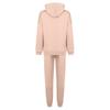 Women's Autumn/Winter Solid Colour Sweatshirt Hooded Fashion Long Sleeve Two Piece Set