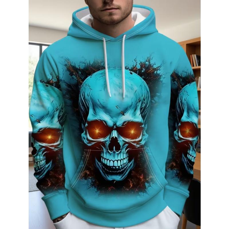 Herren Kapuzenpullover im lässigen Sportswear-Stil, Regular Fit, mit Kordelzugtaschen. Es hat einen vielseitigen Stil und ist sehr vielseitig.