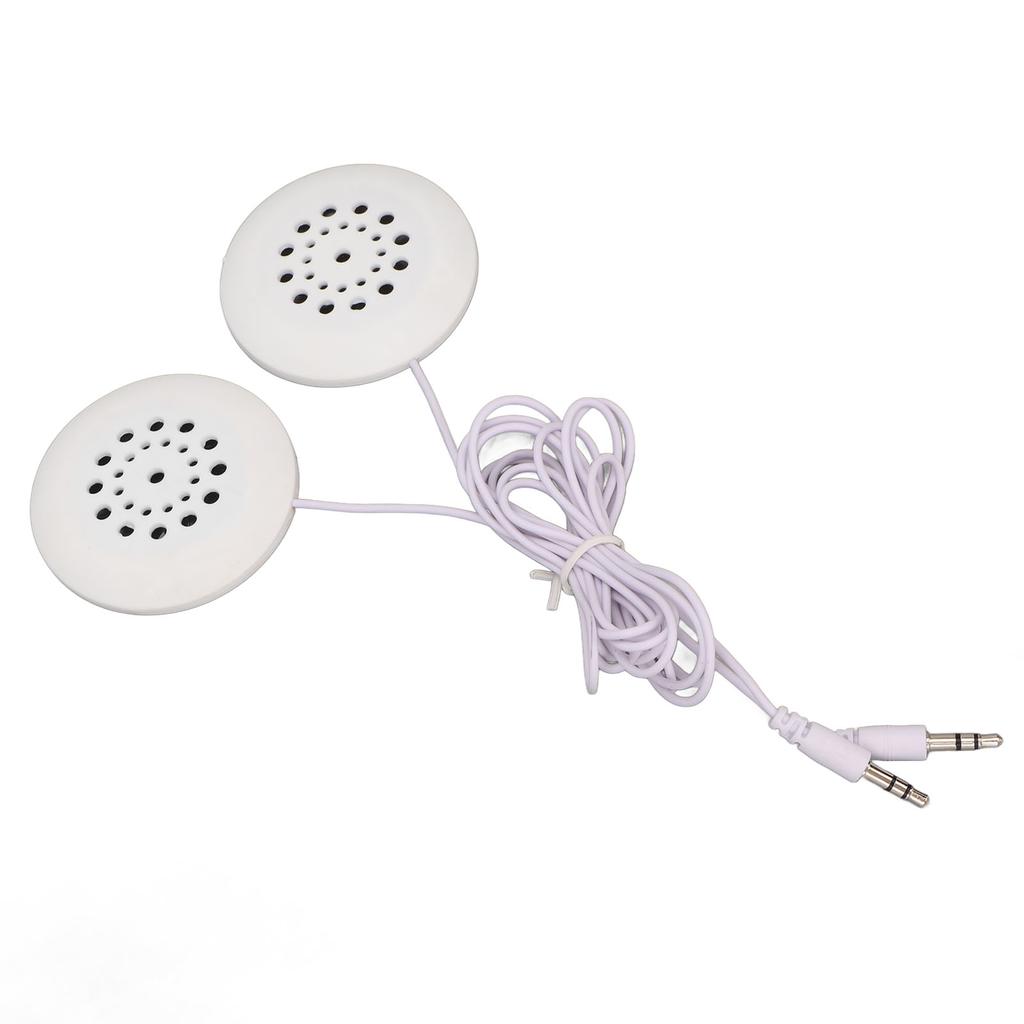 Prenatal Belly Headphones Music Splitter Women Pregnancy Belly Speakers for Fetal Education White