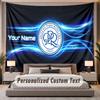 Custom Name Text Tapestry Queens Park Rangers Personalized Polyester Wall Tapestry For Bedroom And Room