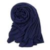 New monochrome large size mercerized cotton women's scarf, high quality Modal high quality long scarf headscarf