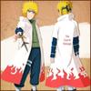 Naruto Vierter Hokage Roter Mantel Cosplay Kostüm Set für Halloween